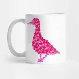 Aboriginal duck art pink Mug